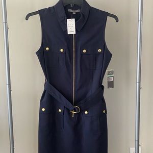 Womens navy dress